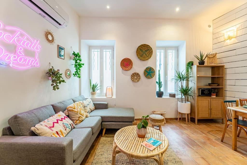 Ciotat Colada Beau Duplex Atypique A 50 M Du Port Classe 3 Etoiles 拉西约塔 外观 照片