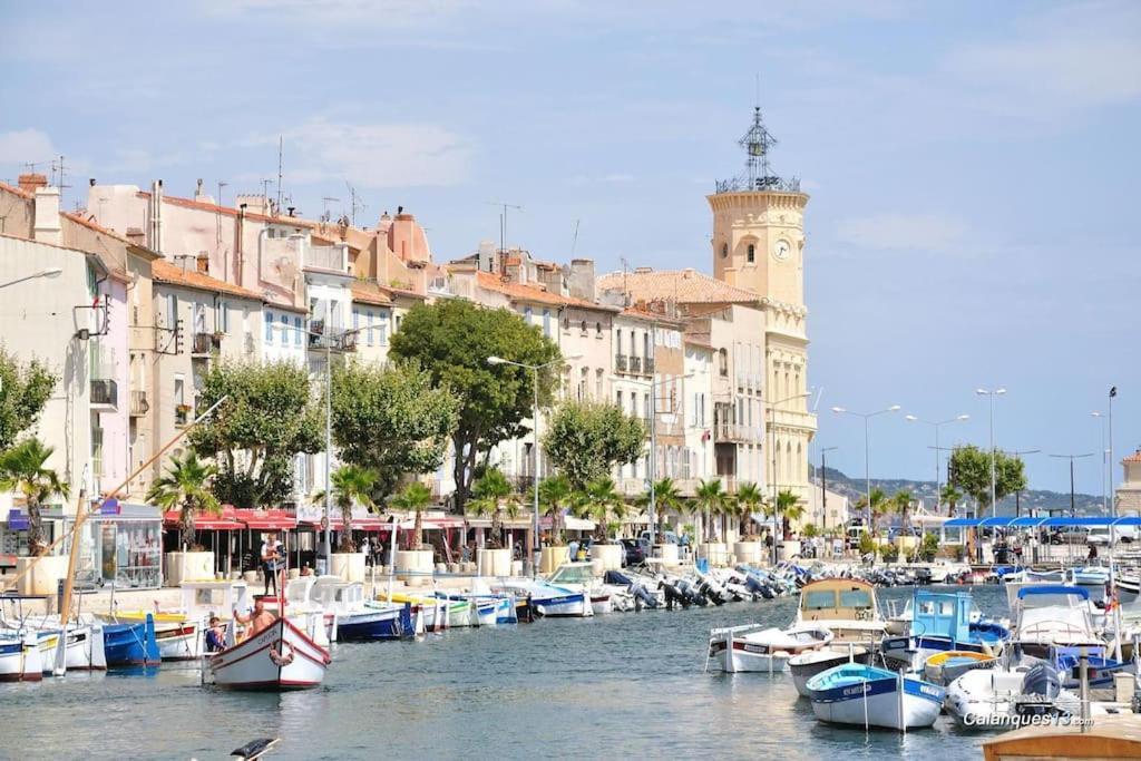 Ciotat Colada Beau Duplex Atypique A 50 M Du Port Classe 3 Etoiles 拉西约塔 外观 照片
