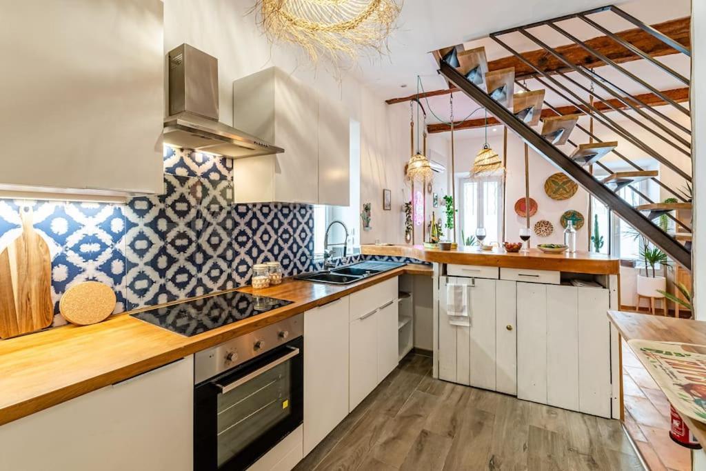 Ciotat Colada Beau Duplex Atypique A 50 M Du Port Classe 3 Etoiles 拉西约塔 外观 照片